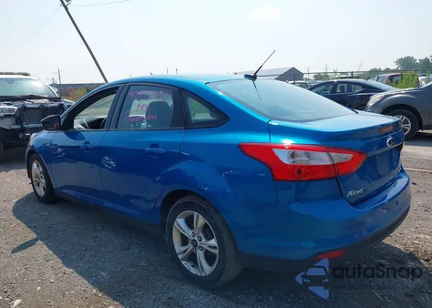 2014 Ford Focus Se из США, поврежденный, VIN 1FADP3F29EL181859
